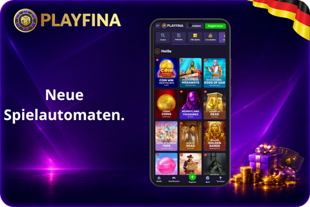 Playfina Neue Spielautomaten